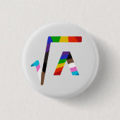 Radicale Ally Button (grijs) (Voorkant)