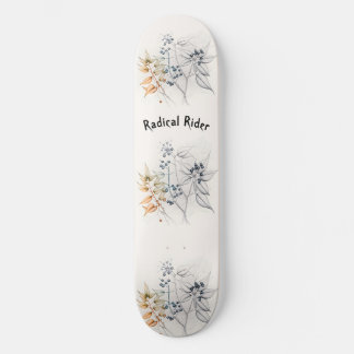 Radicale appelwijn, Abstracte bessen, minimalistis Persoonlijk Skateboard