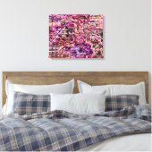Radicale Art 42 Ingewikkeld Canvas Afdruk (Insitu (Slaapkamer))