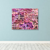 Radicale Art 42 Ingewikkeld Canvas Afdruk (Insitu (Houten vloer))