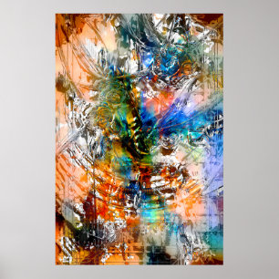 Radicale Art 4 Afdrukken Poster