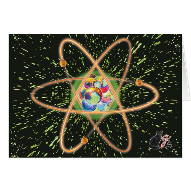 Radicale atoomstraling (Voorkant Horizontaal)