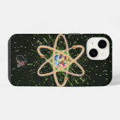Radicale atoomstraling iPhone hoesje (Achterkant horizontaal)
