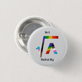 Radicale Bondgenoot Ronde Button 3,2 Cm (Voorkant /achterkant)