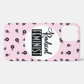 Radicale feministe Case-Mate iPhone case (Achterkant (horizontaal))