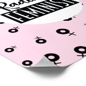 Radicale feministe poster (Hoek)