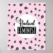 Radicale feministe poster (Voorkant)