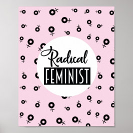 Radicale feministe poster
