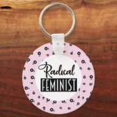 Radicale feministe sleutelhanger (Achterkant)