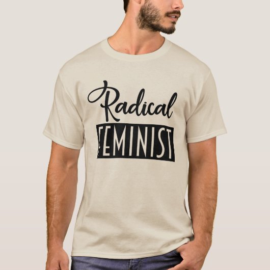 Radicale feministe t-shirt (Voorkant)