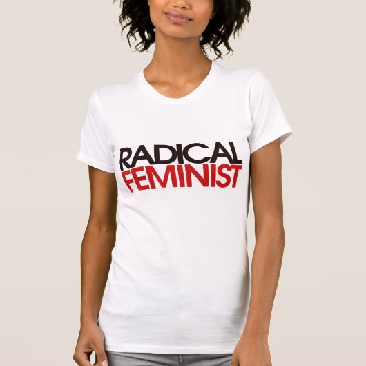 Radicale feministe t-shirt (Voorkant)