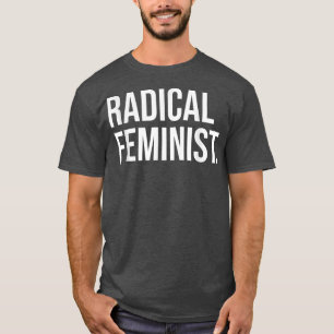 Radicale feministische kracht Feminisme Vrouw Empo T-shirt