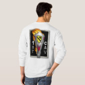 Radicale gevarieerpaarden Sull 1st Cavalry Divisio T-shirt (Achterkant volledig)