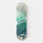 Radicale golfnaam persoonlijk skateboard (Voorkant)