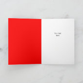 Radicale kerstman weerstand tegen grappige memes D Feestdagen Kaart (Binnen)