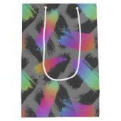 radicale retro regenboog : medium cadeauzakje (Achterkant)