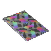 radicale retro regenboog : notitieboek (Rechterzijde)