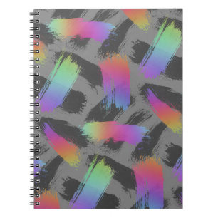 radicale retro regenboog : notitieboek