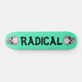 Radicale skateboard van de 80s (Horizontaal)