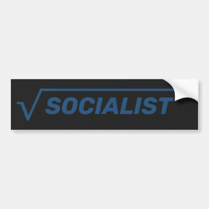 "Radicale socialistische" Bumpersticker