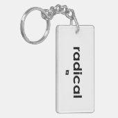 Radicale Statement Sleutelhanger (Voorkant Links)