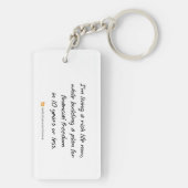 Radicale Statement Sleutelhanger (achterkant)