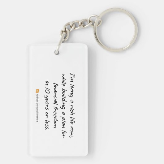 Radicale Statement Sleutelhanger (achterkant)