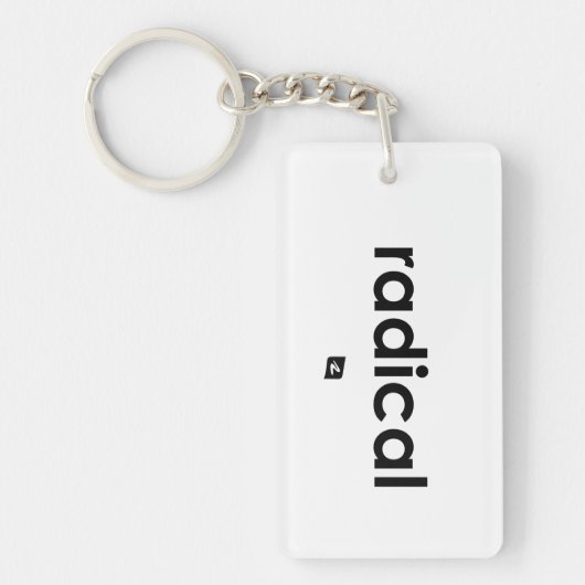 Radicale Statement Sleutelhanger (Voorkant)