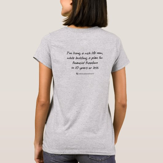 Radicale Statement T-shirt (D) (Achterkant)
