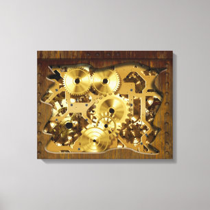 Radicale Steampunk 3 Verpakt Canvas Afdruk