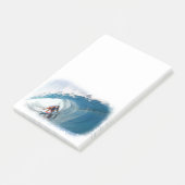 Radicale surfer 1 Afbeelding opties Post-it® Notes (Schuin)