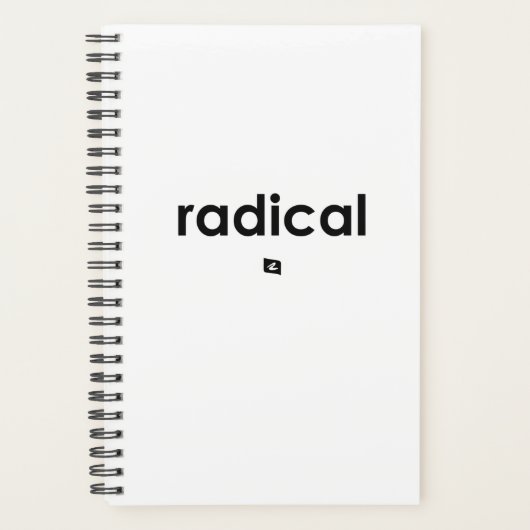 Radicale Verklaring Planner (Voorkant)