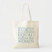 Radicale vrouwen tote bag (Voorkant)