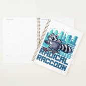 Radicale Wasbeer Stedelijke Skateboarder Planner (Display)