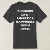 Radicalized American T-Shirt (Design achterkant)