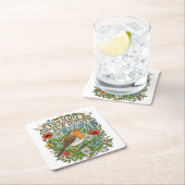 Radicalized by Basic Decency Aesthetic Art Bird Kartonnen Onderzetters (Insitu)