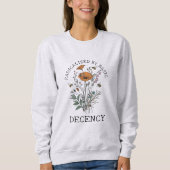 Radicalized By Basic Decency Trui (Voorkant)