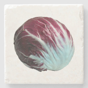 Radicchio stenen onderzetter