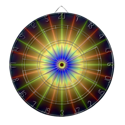 Radiënt Star-dartboard Dartbord (Voorkant)