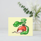 Radieschen radish briefkaart (Staand voorkant)