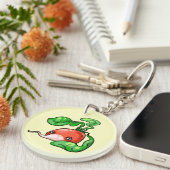 Radieschen radish sleutelhanger (Voorkant Rechts)