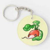 Radieschen radish sleutelhanger (Voorkant)