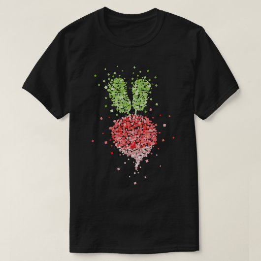Radijs kostuum vervanging carnaval t-shirt (Design voorkant)