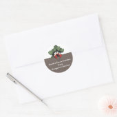 radijs plantaardige keuken cadeau labels stickers (Envelop)
