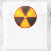 radio actief ronde sticker (Tas)