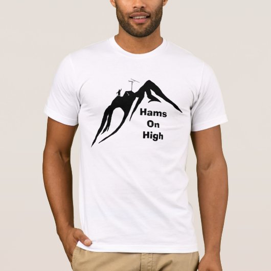 Radio-activiteiten op hoog niveau T-shirt (Voorkant)