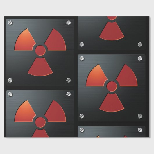 Radio Activity Sign Cadeaupapier (Vlak)