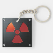 Radio Activity Sign Sleutelhanger (Achterkant)