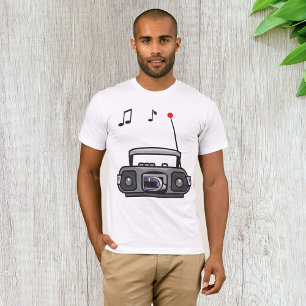 Radio Afspelen Muziek Mannen T-shirt