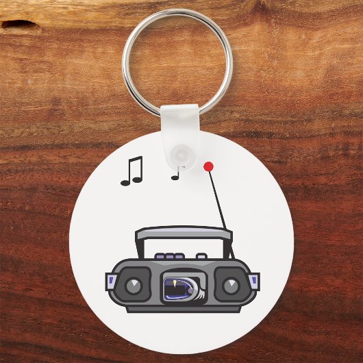 Radio afspelen Muziek Sleutelhanger